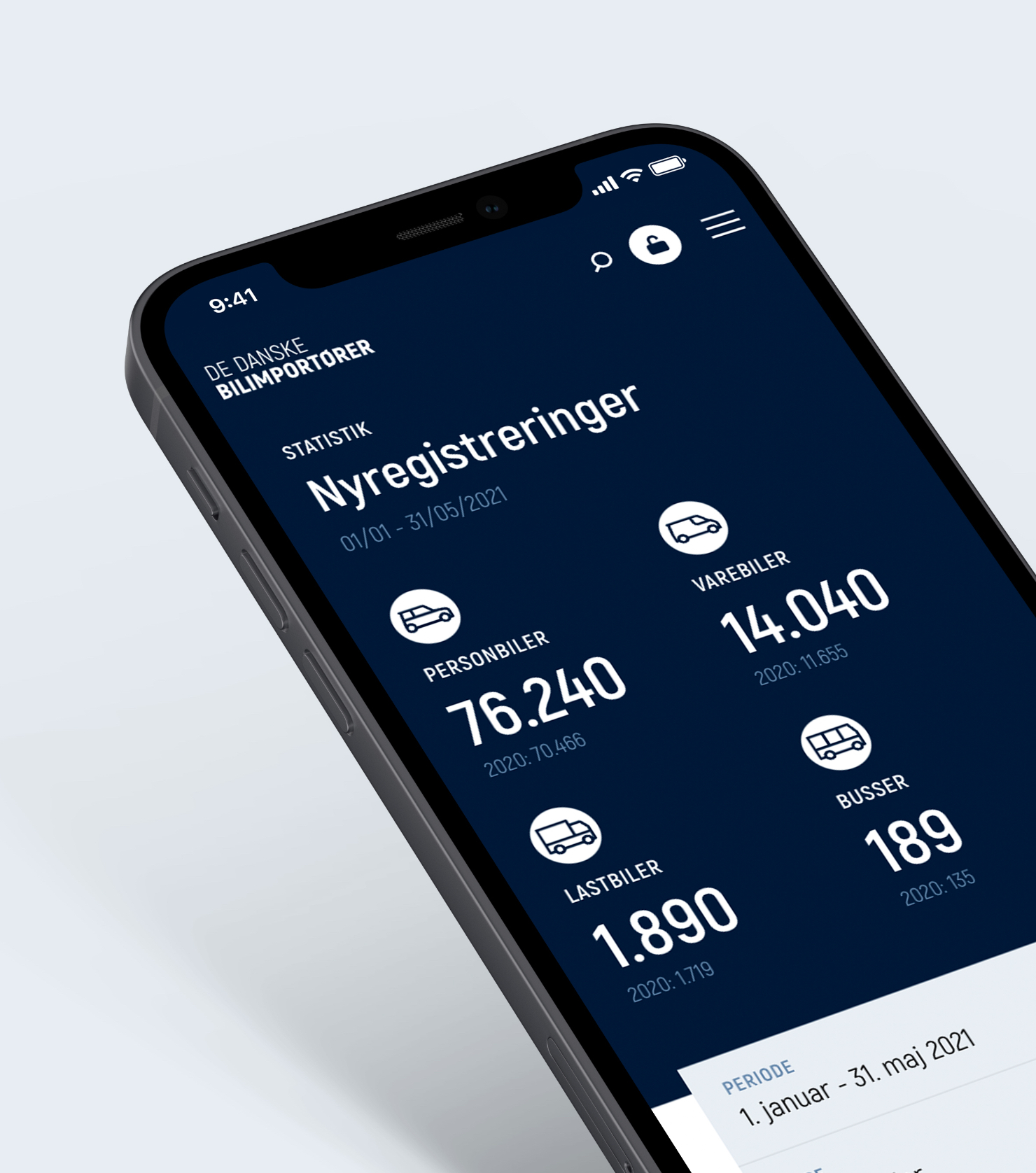 De Danske Bilimportører - iPhone
